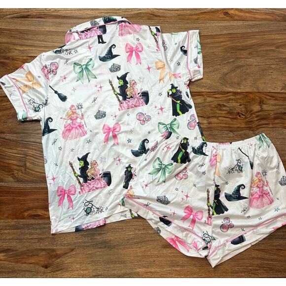Good Witch Bad Witch Pajamas Women's Large - Picture 3 of 3